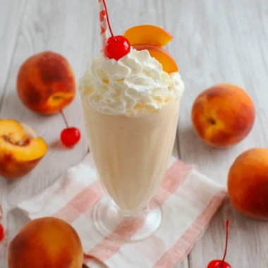 Copycat Chick-fil-A Peach Milkshake Recipe