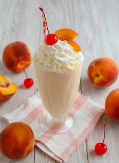 Copycat Chick-fil-A Peach Milkshake Recipe