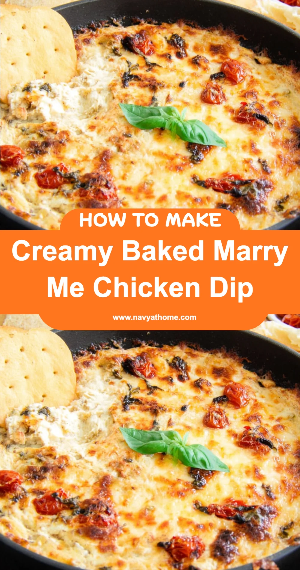 Creamy Baked Marry Me Chicken Dip Recipe