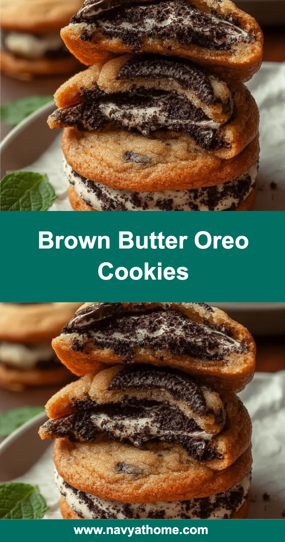 Decadent Brown Butter Oreo Cookies Recipe