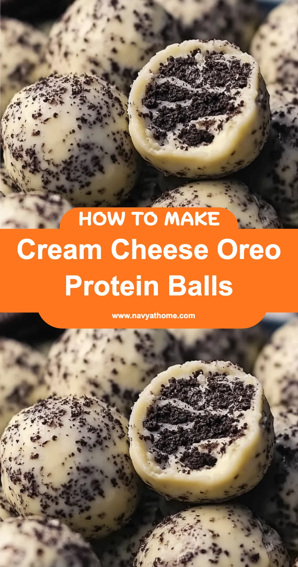Delicious Cream Cheese Oreo Protein Balls Recipe
