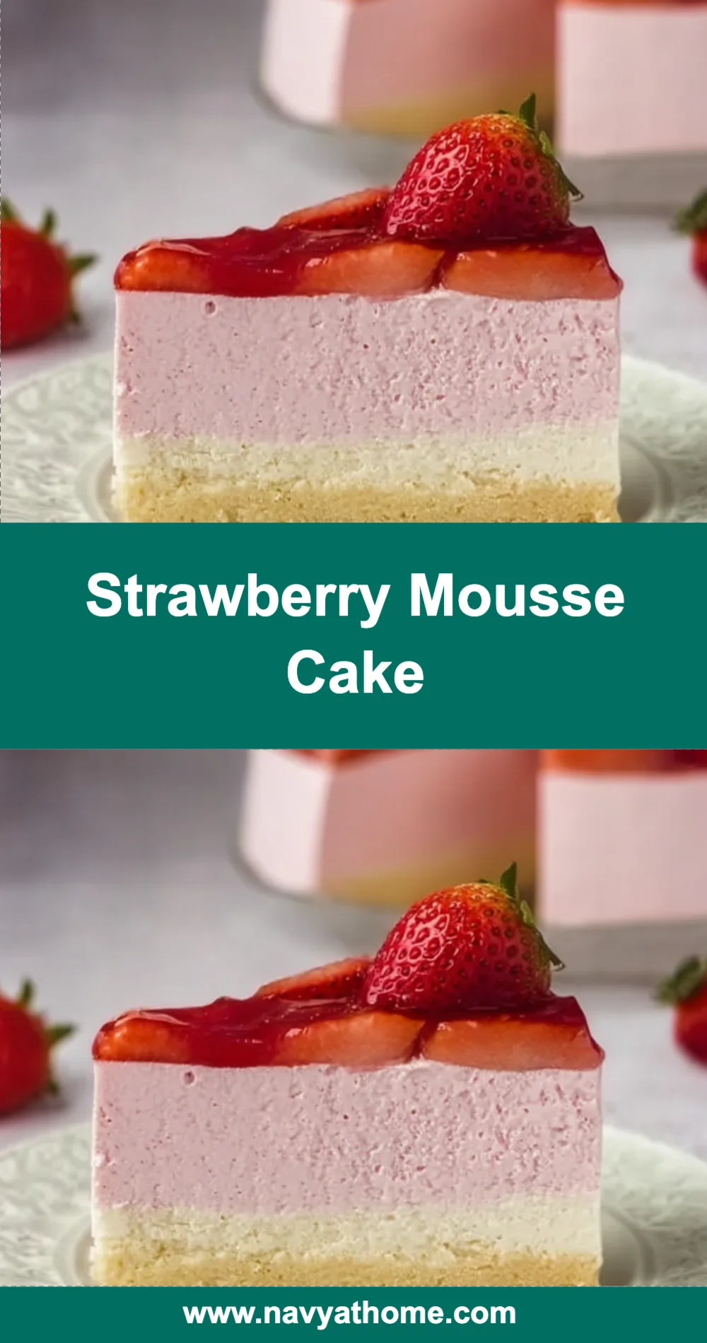 Delightful Strawberry Mousse Cake Recipe You'll Adore