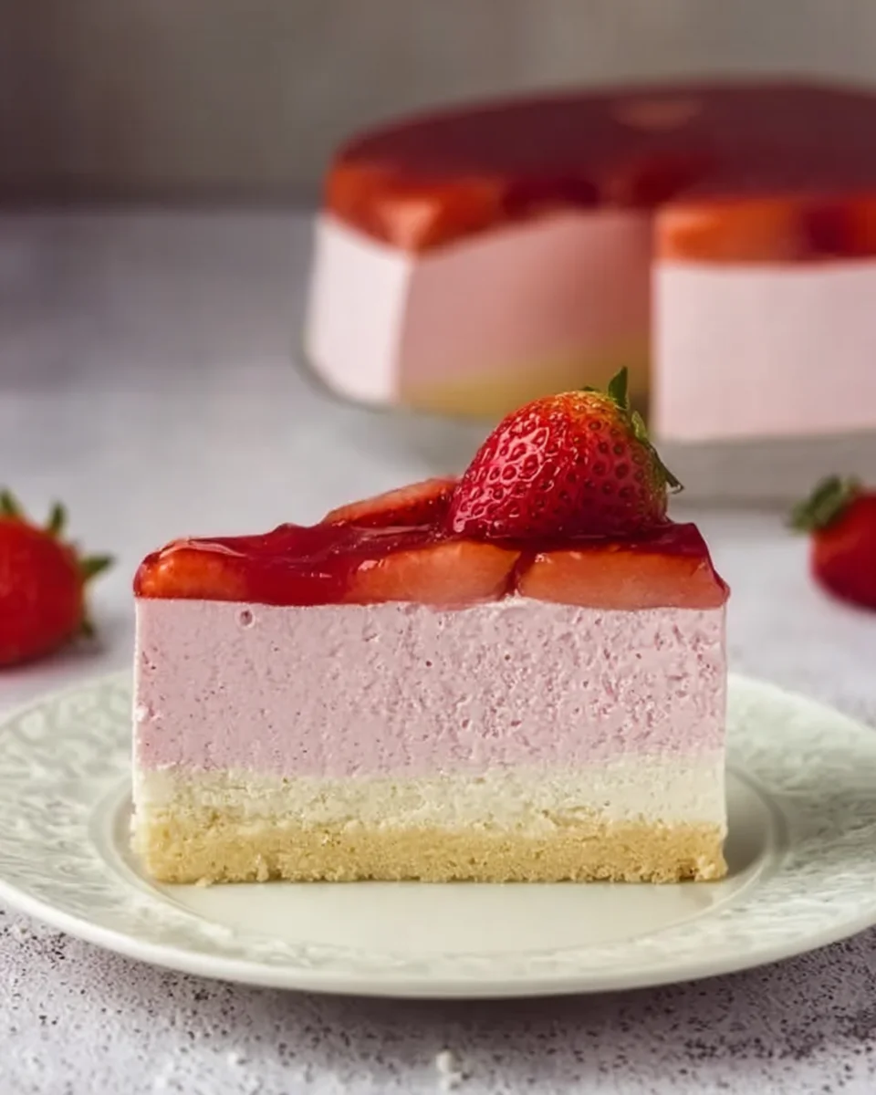 Delightful Strawberry Mousse Cake Recipe You'll Adore