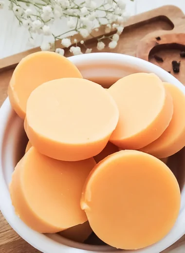 DIY Sweet Orange and Vanilla Lotion Bars Recipe