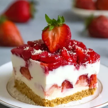 Easy No-Bake Strawberry Delight Recipe