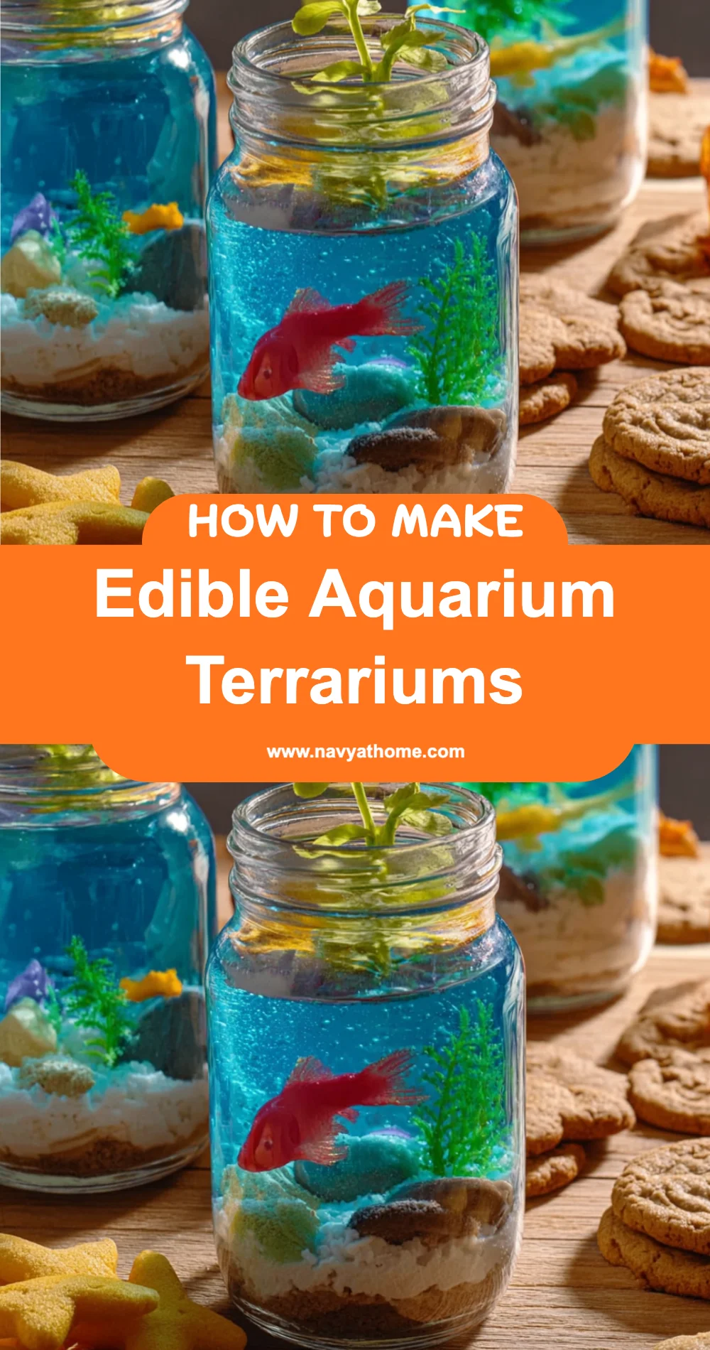 Edible Aquarium Terrariums Recipe (Fun and Creative Dessert!)