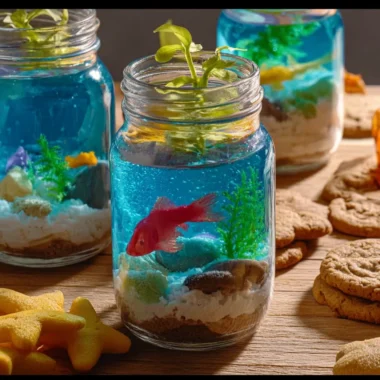 Edible Aquarium Terrariums Recipe (Fun and Creative Dessert!)