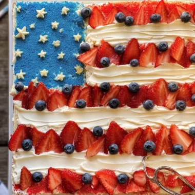Festive Flag Cake Recipe (Perfect for Celebrations!)
