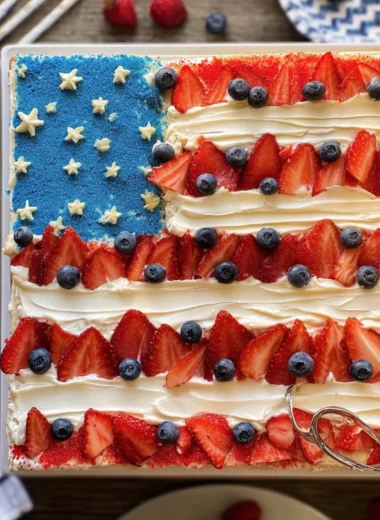 Festive Flag Cake Recipe (Perfect for Celebrations!)