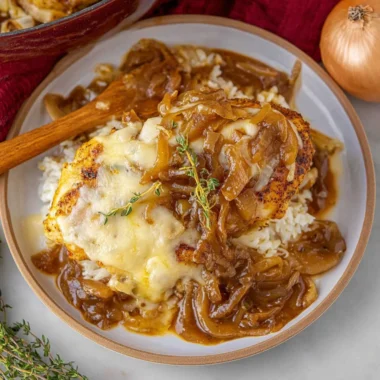 French Onion Chicken Recipe (Cozy Comfort Dish)