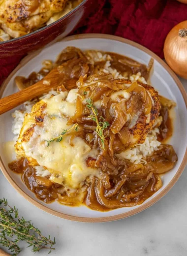 French Onion Chicken Recipe (Cozy Comfort Dish)