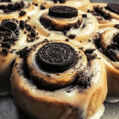 Oreo Cinnamon Rolls Recipe (Irresistibly Delicious!)