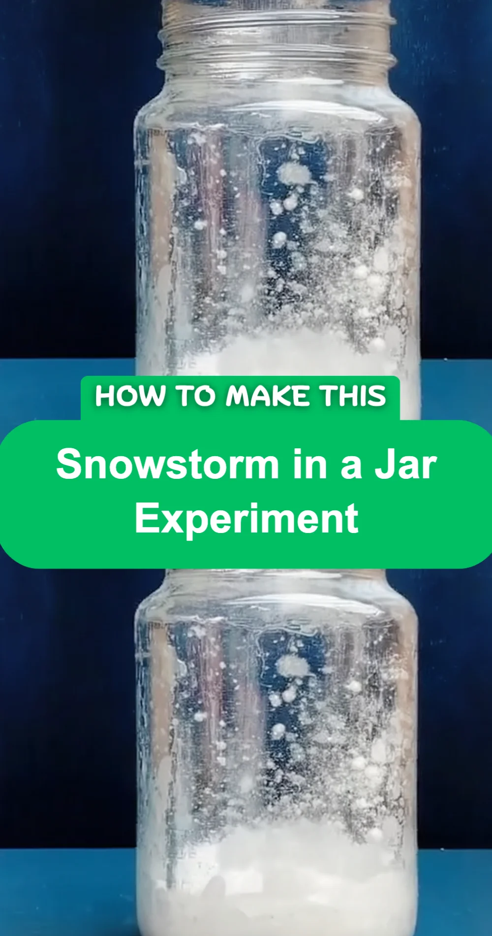 Snowstorm in a Jar Experiment: A Fun Science Activity Recipe