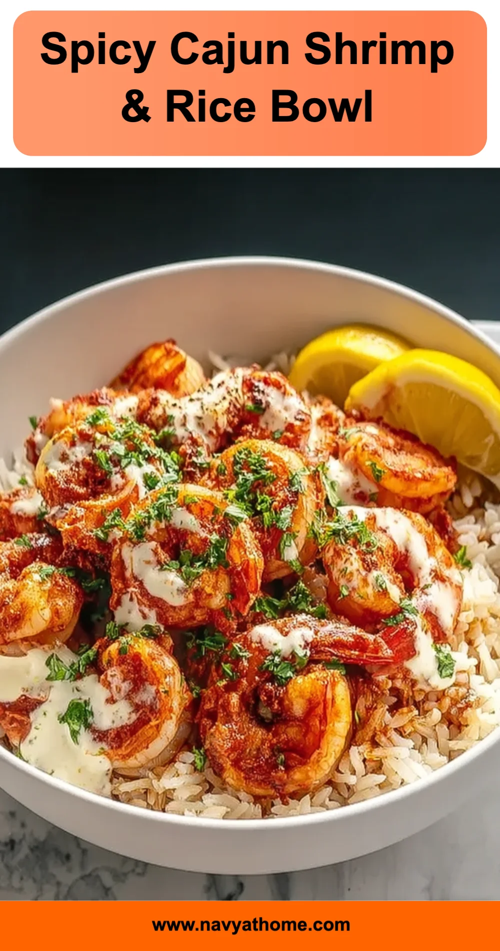 Spicy Cajun Shrimp and Rice Bowl Recipe