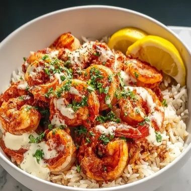 Spicy Cajun Shrimp and Rice Bowl Recipe