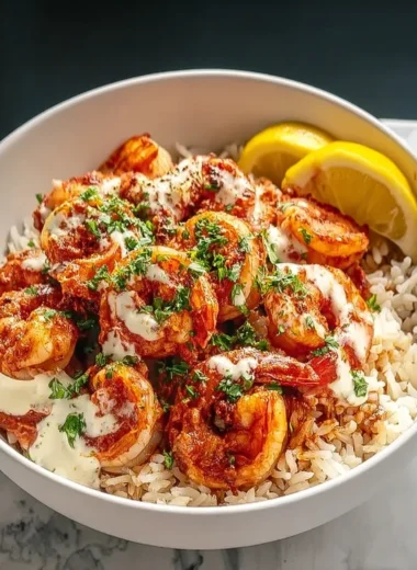 Spicy Cajun Shrimp and Rice Bowl Recipe