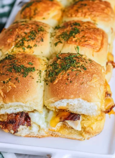 Delicious Chicken Hawaiian Roll Sliders Recipe
