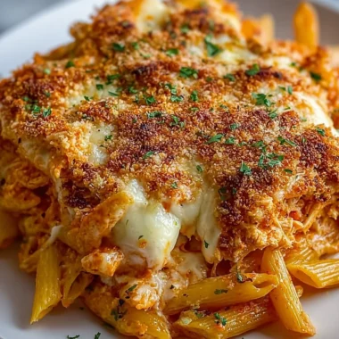 Delicious Dump And Bake Chicken Parmesan Casserole Recipe
