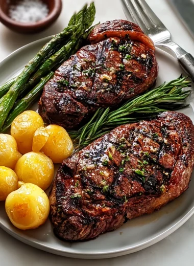 Delicious Father's Day Steak Dinner Recipe for Two