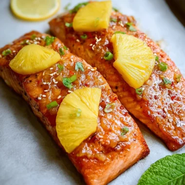 Delicious Honey Pineapple Salmon Recipe
