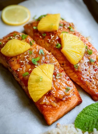 Delicious Honey Pineapple Salmon Recipe