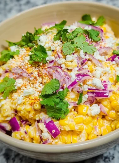 Delicious Mexican Street Corn Coleslaw Recipe