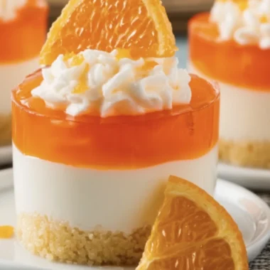 Delightful Jell-O Orange Creamsicle Cheesecake Cups Recipe