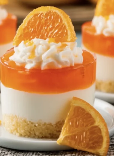 Delightful Jell-O Orange Creamsicle Cheesecake Cups Recipe
