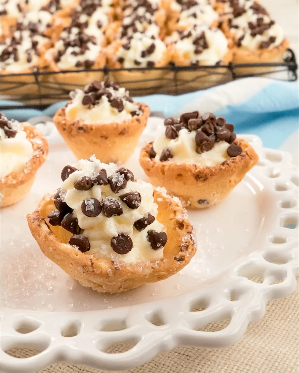 Delightful Mini Cannoli Cups Recipe