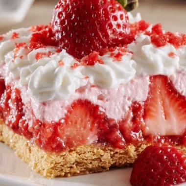 Grandma's No-Bake Strawberry Delight Recipe