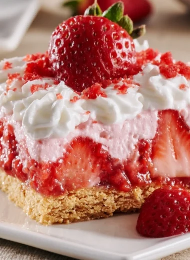 Grandma's No-Bake Strawberry Delight Recipe