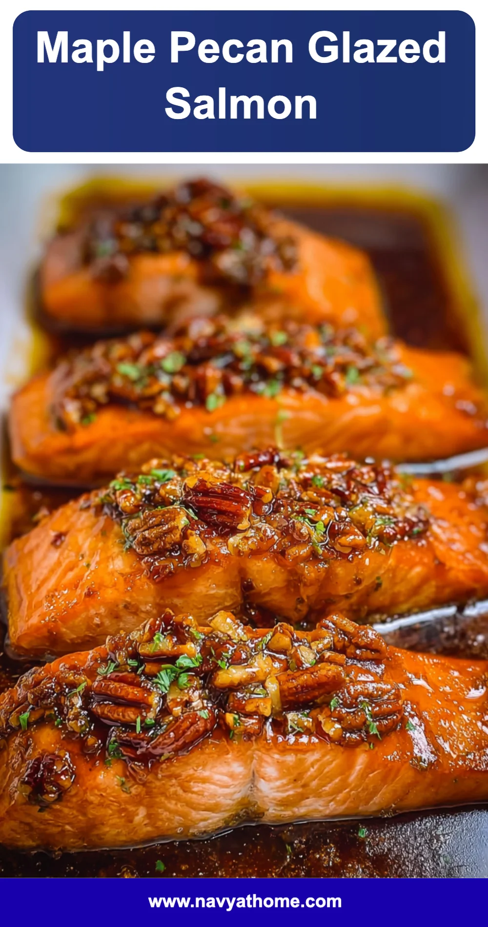 Maple Pecan Glazed Salmon Recipe (Quick and Easy!)