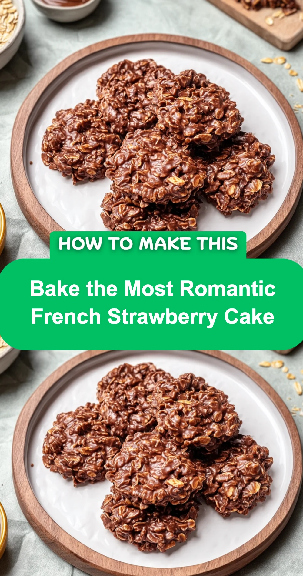 Romantic French Strawberry Cake Recipe