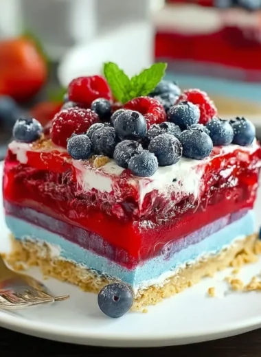 Summer Berry Jello Lasagna Recipe (No-Bake Delight!)