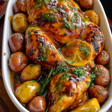 Ultimate Honey-Herb Glazed Roast Chicken Recipe