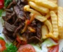 Ultimate Steak Fajita Plate with Fries & Fresh Salad Recipe