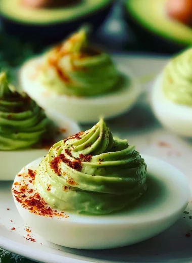 Avocado Deviled Eggs Recipe (A Delicious Twist on a Classic)