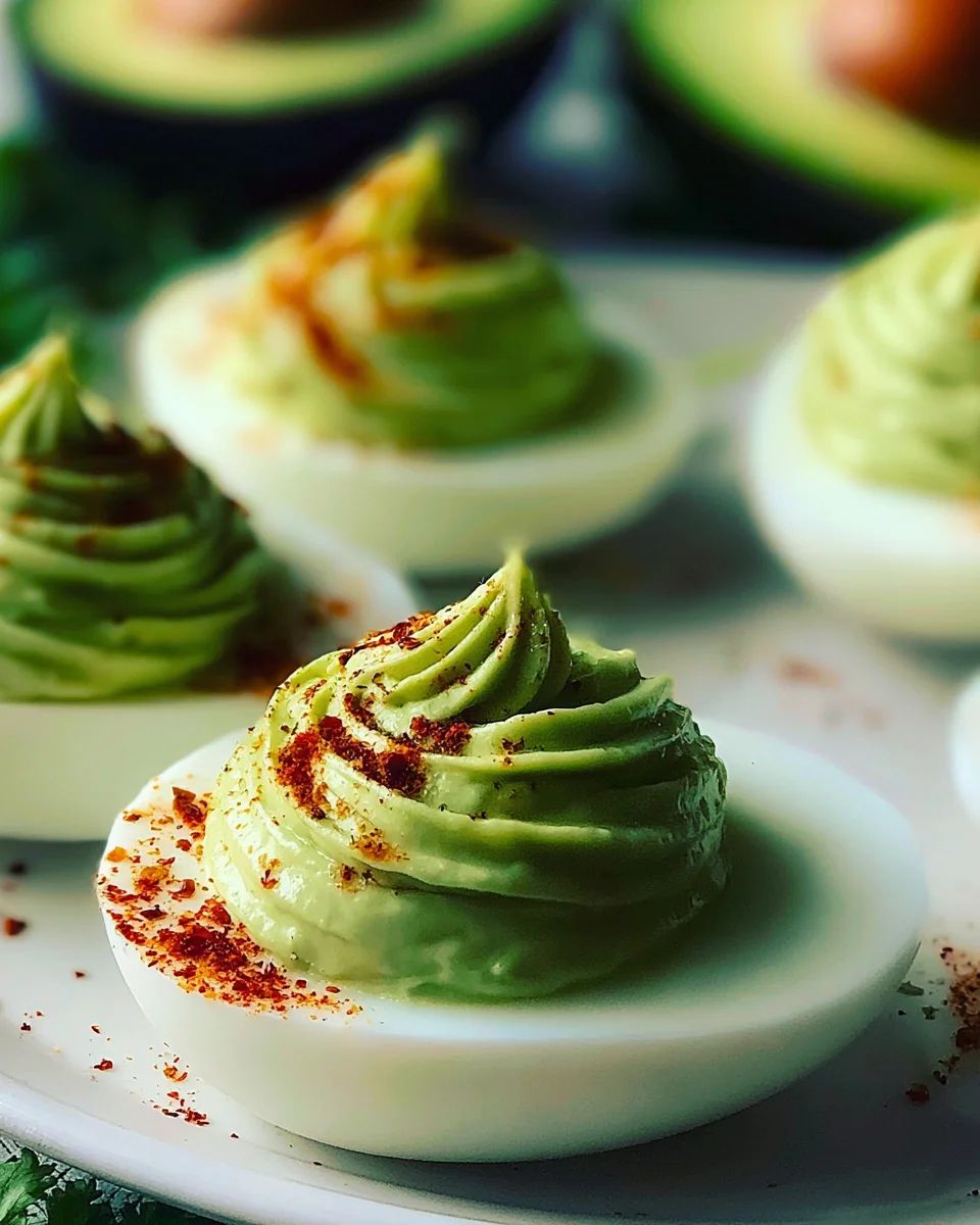 Avocado Deviled Eggs Recipe (A Delicious Twist on a Classic)