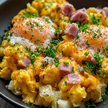 Cheesy Potato Egg Scramble Recipe (Quick and Delicious!)