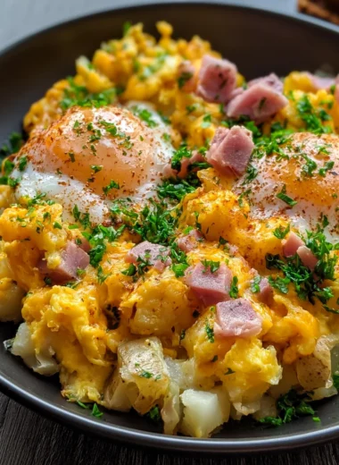 Cheesy Potato Egg Scramble Recipe (Quick and Delicious!)