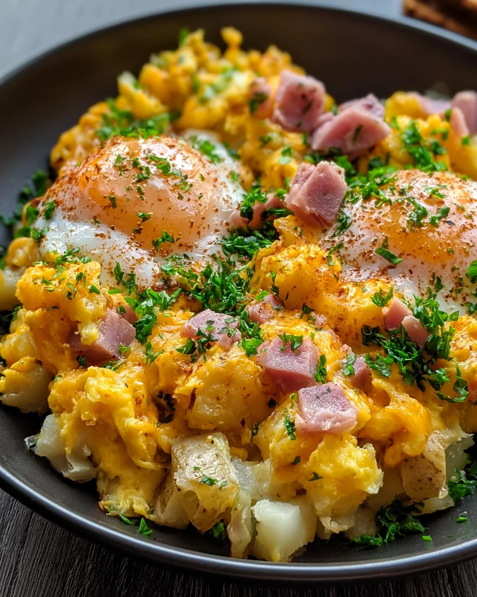 Cheesy Potato Egg Scramble Recipe (Quick and Delicious!)