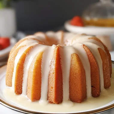 Classic Vanilla Bundt Cake Recipe (Super Moist!)