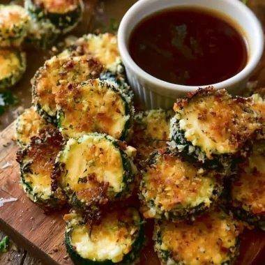 Crunchy Parmesan Zucchini Bites Recipe (Guilt-Free Snack!)
