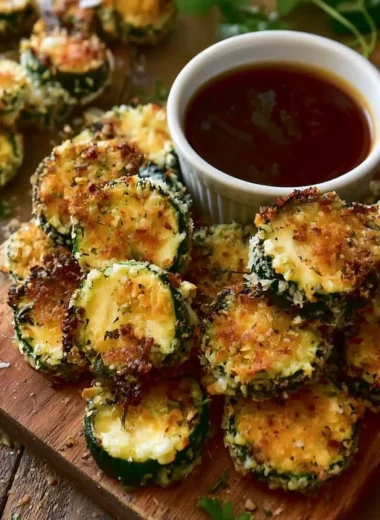 Crunchy Parmesan Zucchini Bites Recipe (Guilt-Free Snack!)