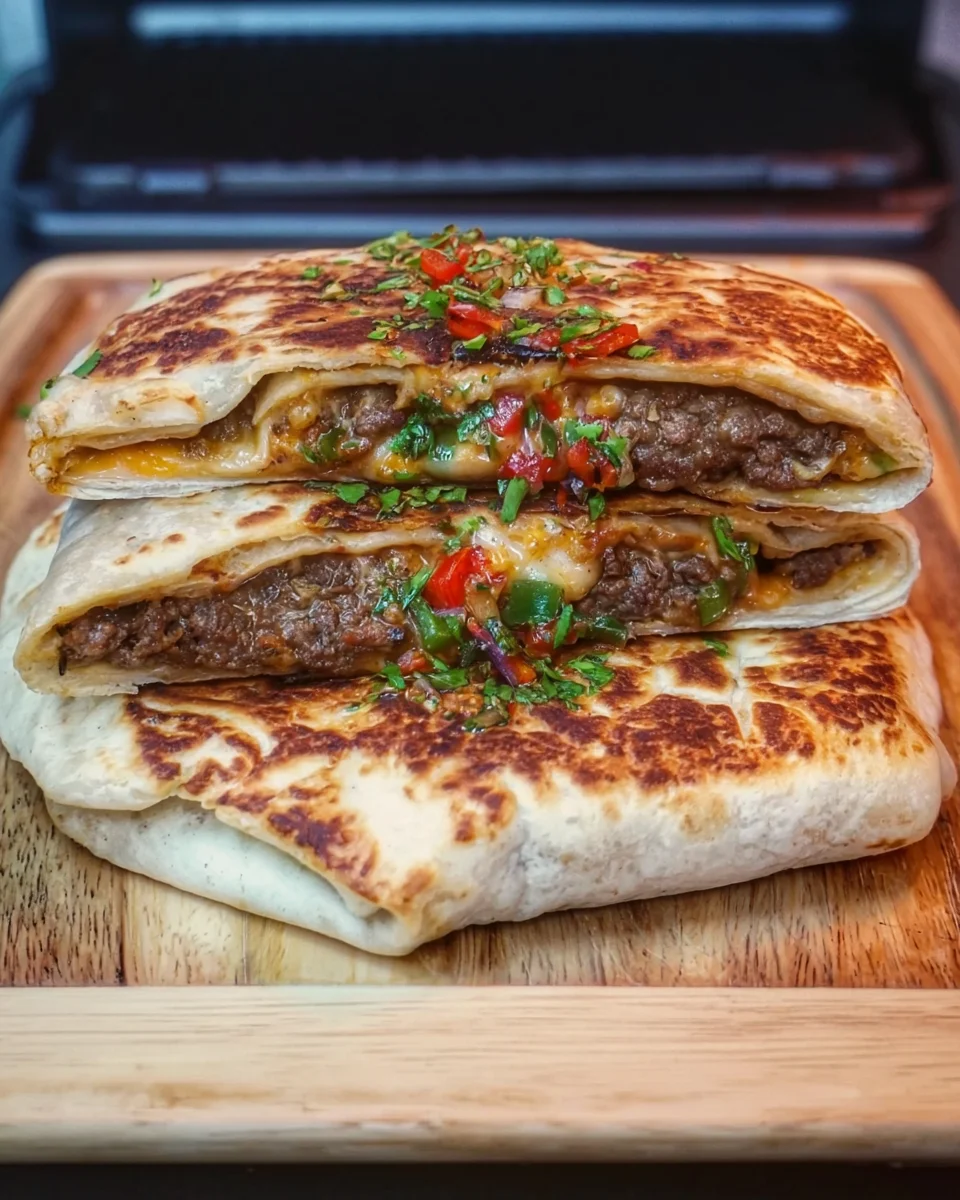 Delicious Blackstone Crunchwraps Recipe (Better Than Taco Bell)