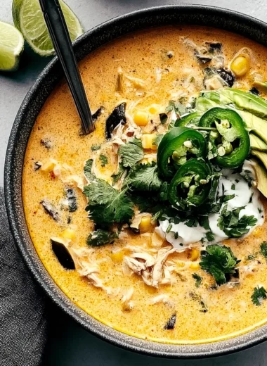 Delicious Chicken Poblano Soup Recipe