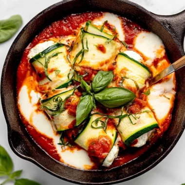 Delicious Ricotta Stuffed Zucchini Involtini Recipe