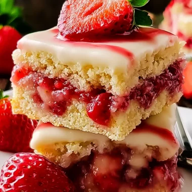 Delicious Strawberry Shortcake Bars Recipe