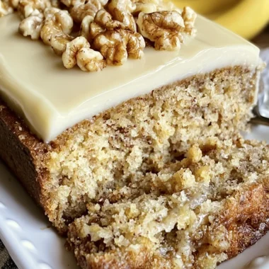 Deliciously Easy Homemade Banana Bread Cake Recipe