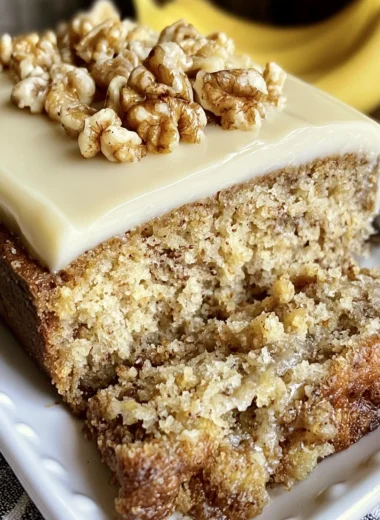 Deliciously Easy Homemade Banana Bread Cake Recipe